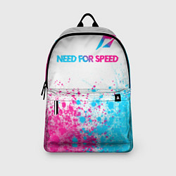 Рюкзак Need for Speed neon gradient style: символ сверху, цвет: 3D-принт — фото 2