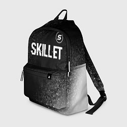 Рюкзак Skillet glitch на темном фоне: символ сверху
