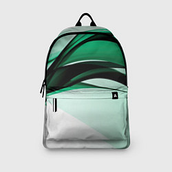 Рюкзак White green black, цвет: 3D-принт — фото 2