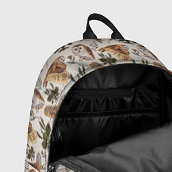 Рюкзак Совы и подорожник, цвет: 3D-принт — фото 2