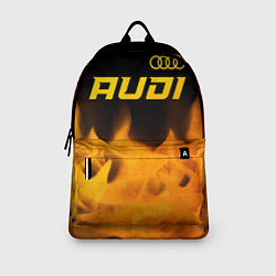 Рюкзак Audi - gold gradient: символ сверху, цвет: 3D-принт — фото 2
