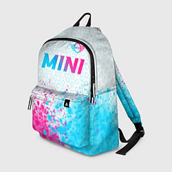Рюкзак Mini neon gradient style: символ сверху, цвет: 3D-принт