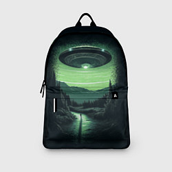 Рюкзак НЛО в лесу, цвет: 3D-принт — фото 2