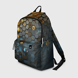 Рюкзак Позолоченая броня, цвет: 3D-принт