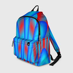 Рюкзак Сине-красные, цвет: 3D-принт
