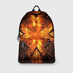 Рюкзак Огненная геометрия, цвет: 3D-принт — фото 2