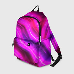 Рюкзак Розовая объемная абстракция, цвет: 3D-принт