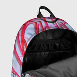 Рюкзак Розовые прожилки, цвет: 3D-принт — фото 2
