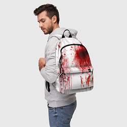 Рюкзак Брызги крови, цвет: 3D-принт — фото 2