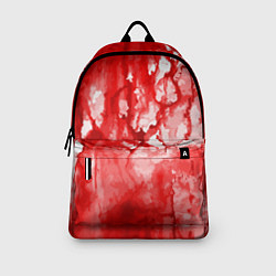 Рюкзак Кровь на белом, цвет: 3D-принт — фото 2