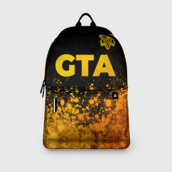Рюкзак GTA - gold gradient посередине, цвет: 3D-принт — фото 2