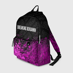 Рюкзак Breaking Benjamin rock legends посередине, цвет: 3D-принт