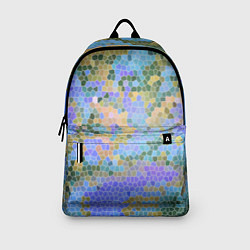 Рюкзак Разноцветный витраж, цвет: 3D-принт — фото 2