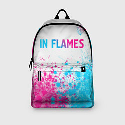 Рюкзак In Flames neon gradient style посередине, цвет: 3D-принт — фото 2