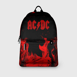 Рюкзак AC DC огненный стиль, цвет: 3D-принт — фото 2