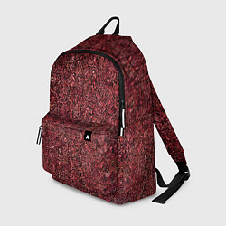 Рюкзак Чёрные и красные мазки, цвет: 3D-принт