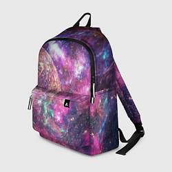 Рюкзак Пурпурные космические туманности со звездами, цвет: 3D-принт