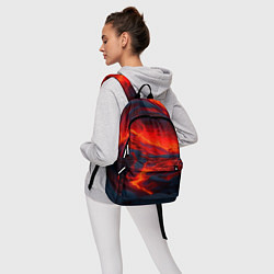 Рюкзак Текущая магма, цвет: 3D-принт — фото 2