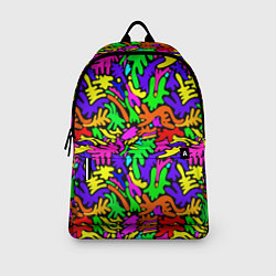 Рюкзак Яркие цветные каракули, цвет: 3D-принт — фото 2