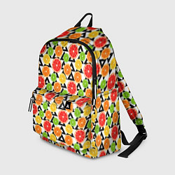 Рюкзак Citrus pattern, цвет: 3D-принт