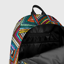 Рюкзак Этнический узор вышивка, цвет: 3D-принт — фото 2
