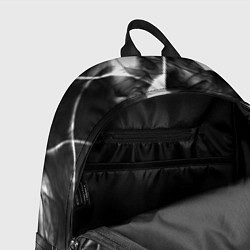 Рюкзак Черный дым и паттерны, цвет: 3D-принт — фото 2