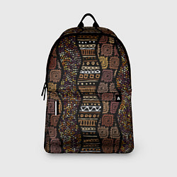 Рюкзак Волнистый этнический орнамент, цвет: 3D-принт — фото 2