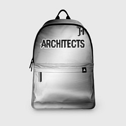 Рюкзак Architects glitch на светлом фоне посередине, цвет: 3D-принт — фото 2