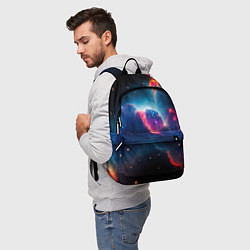 Рюкзак Арт яркий космос, цвет: 3D-принт — фото 2