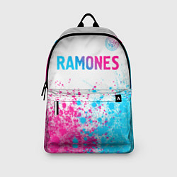 Рюкзак Ramones neon gradient style посередине, цвет: 3D-принт — фото 2