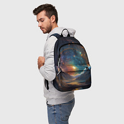 Рюкзак Абстрактный фантастический пейзаж, цвет: 3D-принт — фото 2