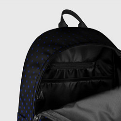 Рюкзак Республика Коми - синие крапинки, цвет: 3D-принт — фото 2