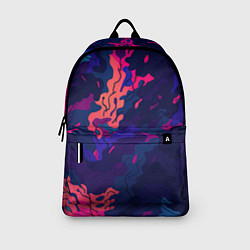 Рюкзак Яркая абстракция в стиле камуфляжа, цвет: 3D-принт — фото 2