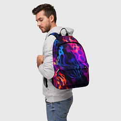Рюкзак Камуфляж из ярких красок, цвет: 3D-принт — фото 2