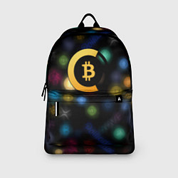 Рюкзак Bitcoin logo criptomoney, цвет: 3D-принт — фото 2