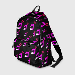 Рюкзак JoJos Bizarre neon pattern logo, цвет: 3D-принт