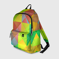 Рюкзак Разноцветные фигуры, цвет: 3D-принт