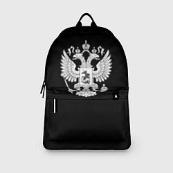 Рюкзак Герб РФ серый патриотический, цвет: 3D-принт — фото 2