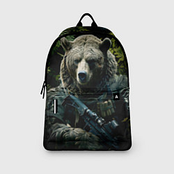 Рюкзак Медведь солдат раненый, цвет: 3D-принт — фото 2