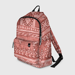 Рюкзак Красный славянский орнамент, цвет: 3D-принт