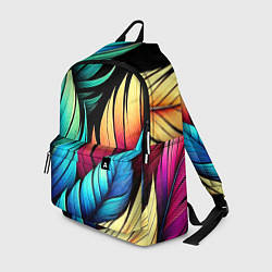 Рюкзак Color feathers - neon, цвет: 3D-принт