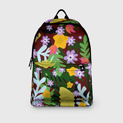 Рюкзак Гавайская цветочная расцветка, цвет: 3D-принт — фото 2