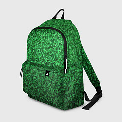 Рюкзак Мелкая мозаика зелёный градиент, цвет: 3D-принт