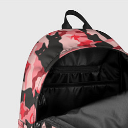 Рюкзак Розовый камуфляж из котов, цвет: 3D-принт — фото 2