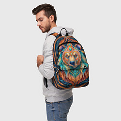 Рюкзак Медведь шаман тотемное животное, цвет: 3D-принт — фото 2