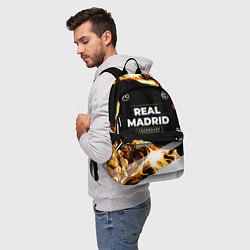 Рюкзак Real Madrid legendary sport fire, цвет: 3D-принт — фото 2