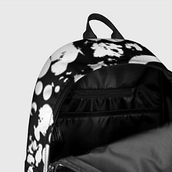 Рюкзак Модная чб абстракция - нейросеть, цвет: 3D-принт — фото 2