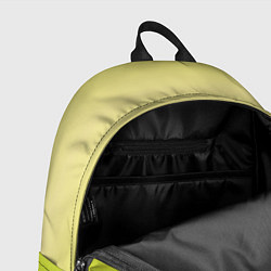 Рюкзак Градиент лимонный жёлто-салатовый, цвет: 3D-принт — фото 2
