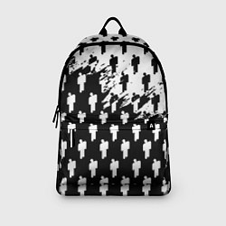 Рюкзак Billie Eilish pattern black, цвет: 3D-принт — фото 2