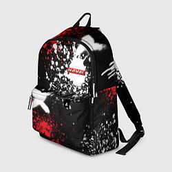 Рюкзак Хавал на фоне граффити и брызг красок, цвет: 3D-принт